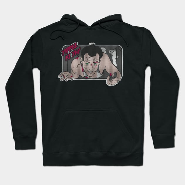Yippee ki yay ugly christmas sweater Ugly Christmas Sweater Hoodie TeePublic